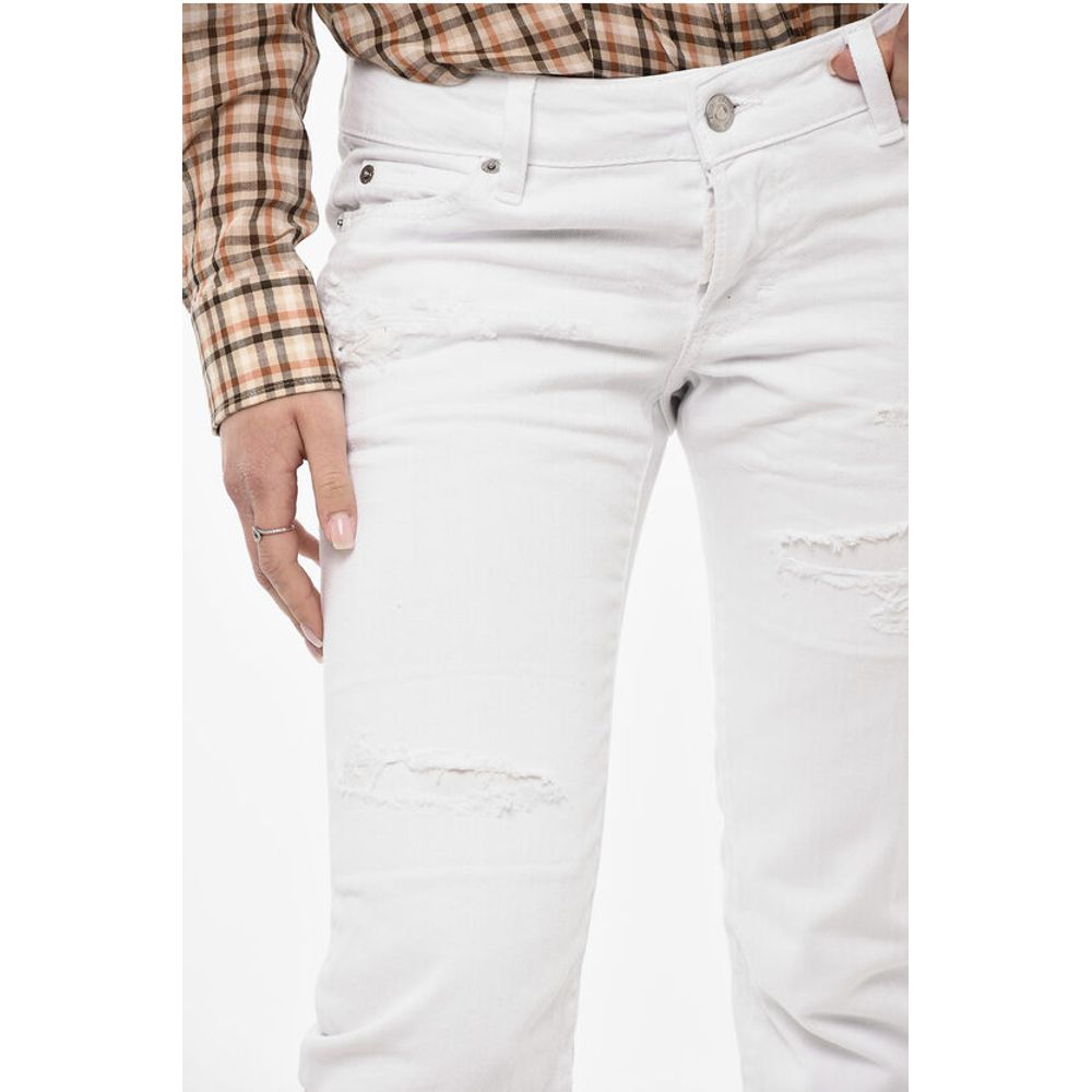 White Cotton Jeans Denim