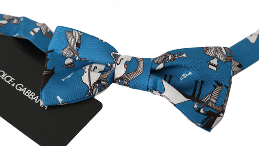 Elegant Silk Jazz Club Bow Tie