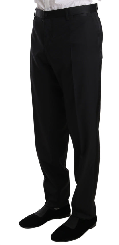 Elegant Black Slim Fit Martini Suit Set