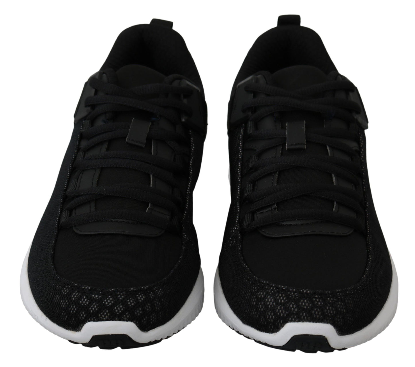 Elegant Black Casual Sneakers for the Discerning Gentleman