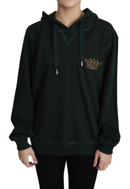 Regal Crown Embroidered Hoodie