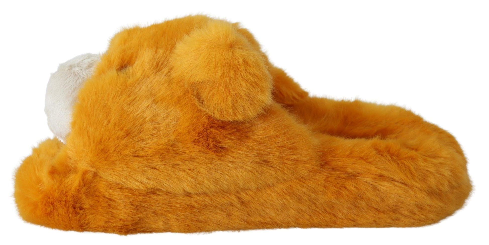 Sunshine Yellow Lion Slippers