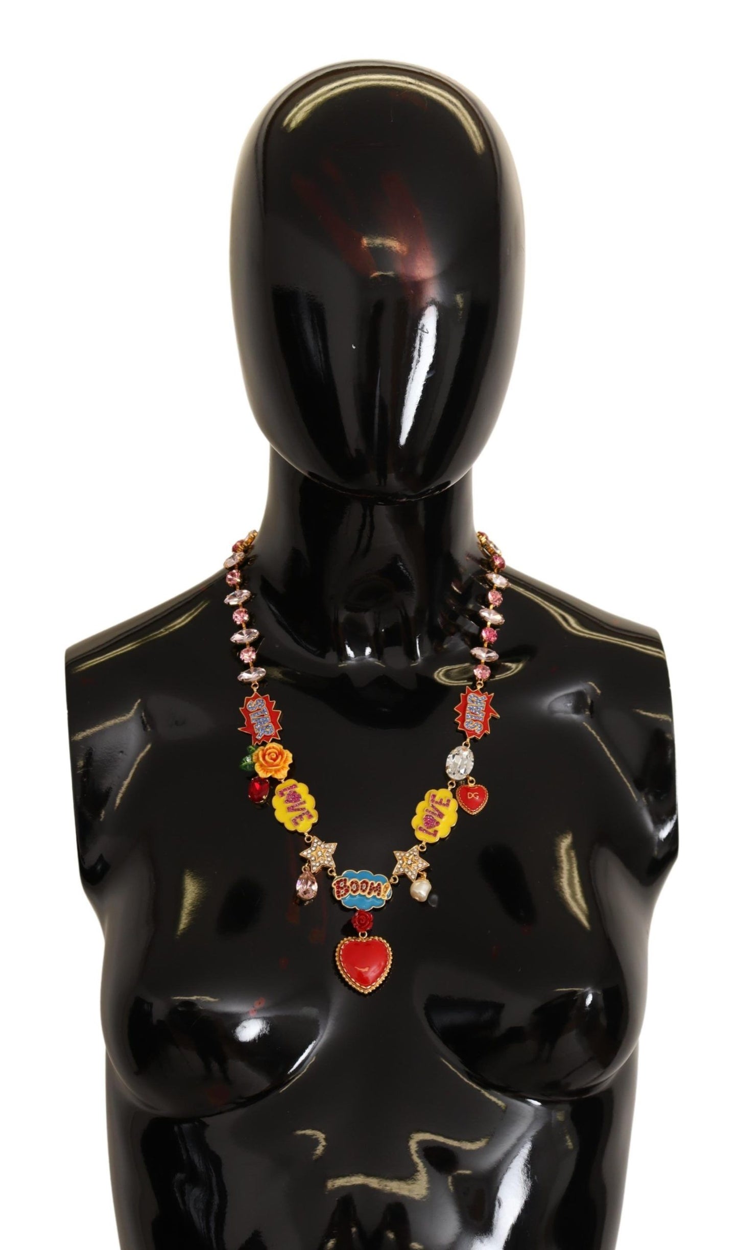 Chic Fumetti Cartoons Statement Necklace