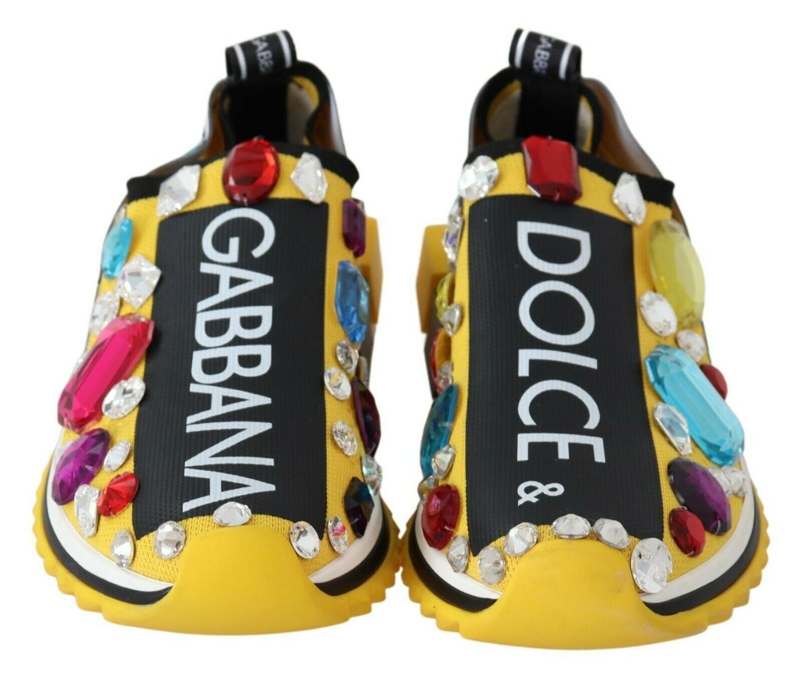 Embellished Yellow Sorrento Sneakers