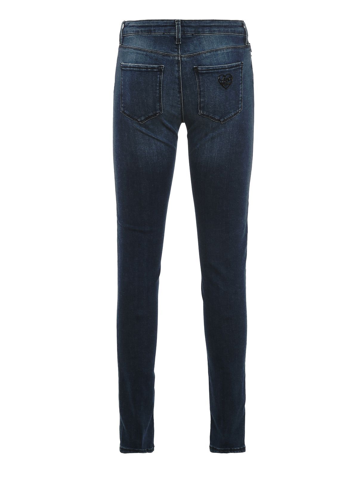 Blue Cotton Women's Slim Jeans