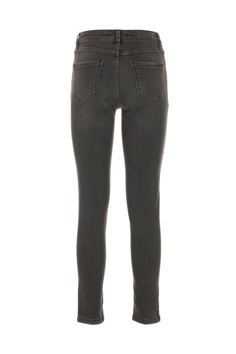 Gray Cotton Women's Jeans