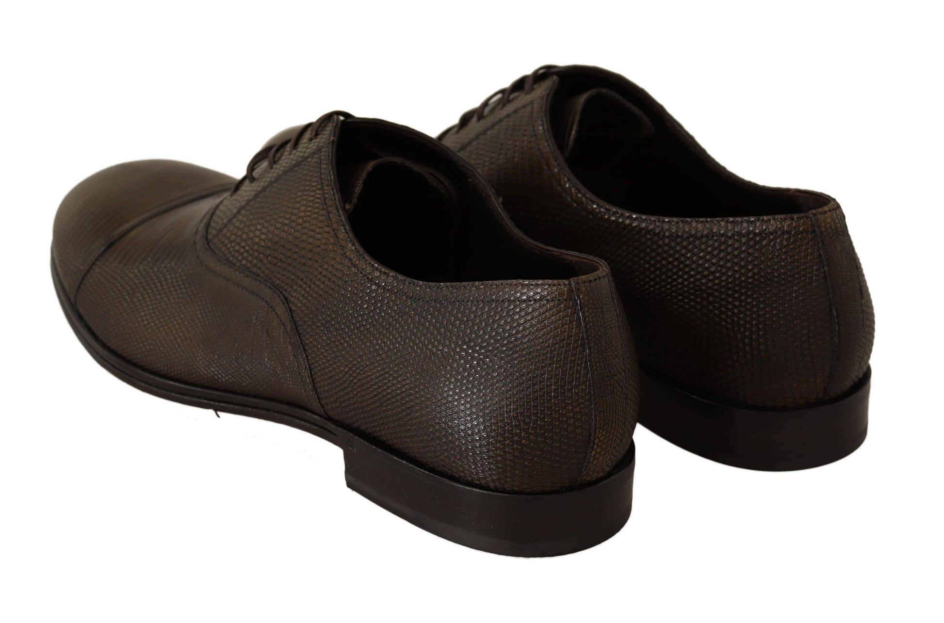 Elegant Shiny Leather Oxford Shoes