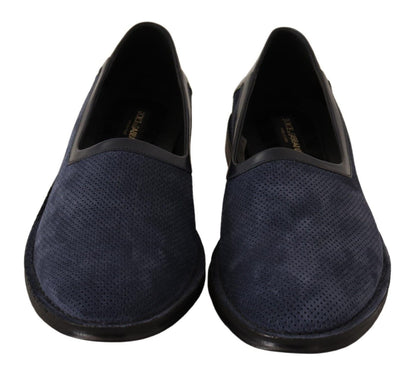 Elegant Perforated Leather Loafers