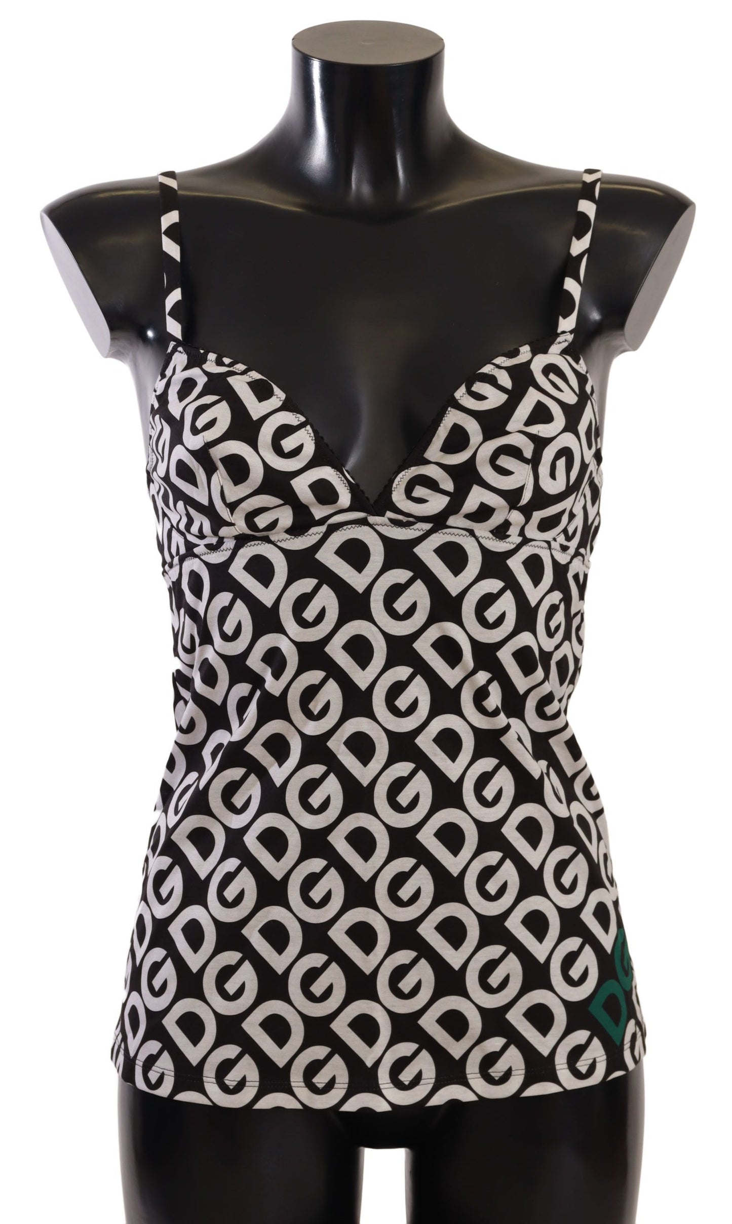 Chic Logo Print Camisole Tank Top