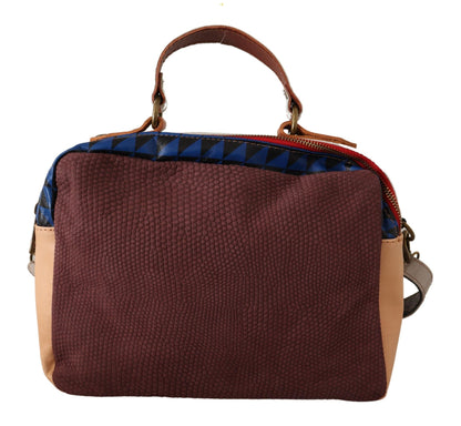 Chic Multicolor Leather Shoulder Bag