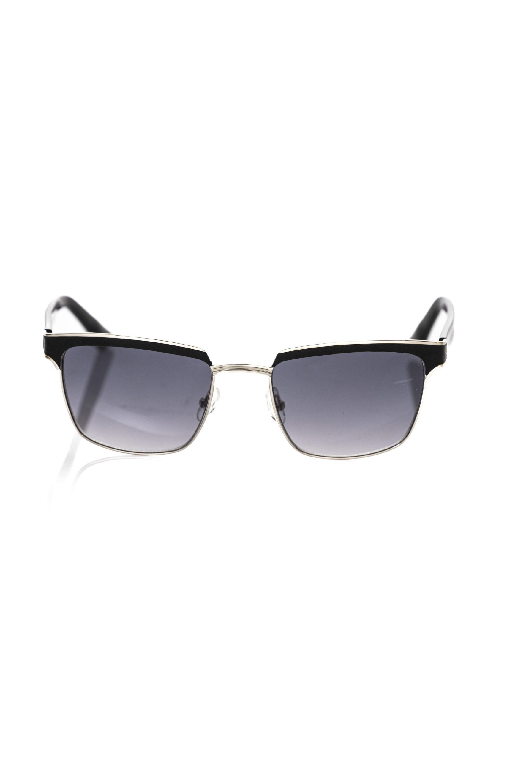 Black Metallic Fiber Men Sunglass