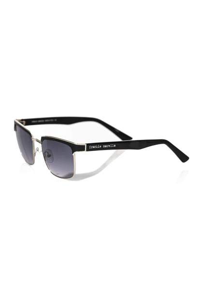 Black Metallic Fiber Men Sunglass