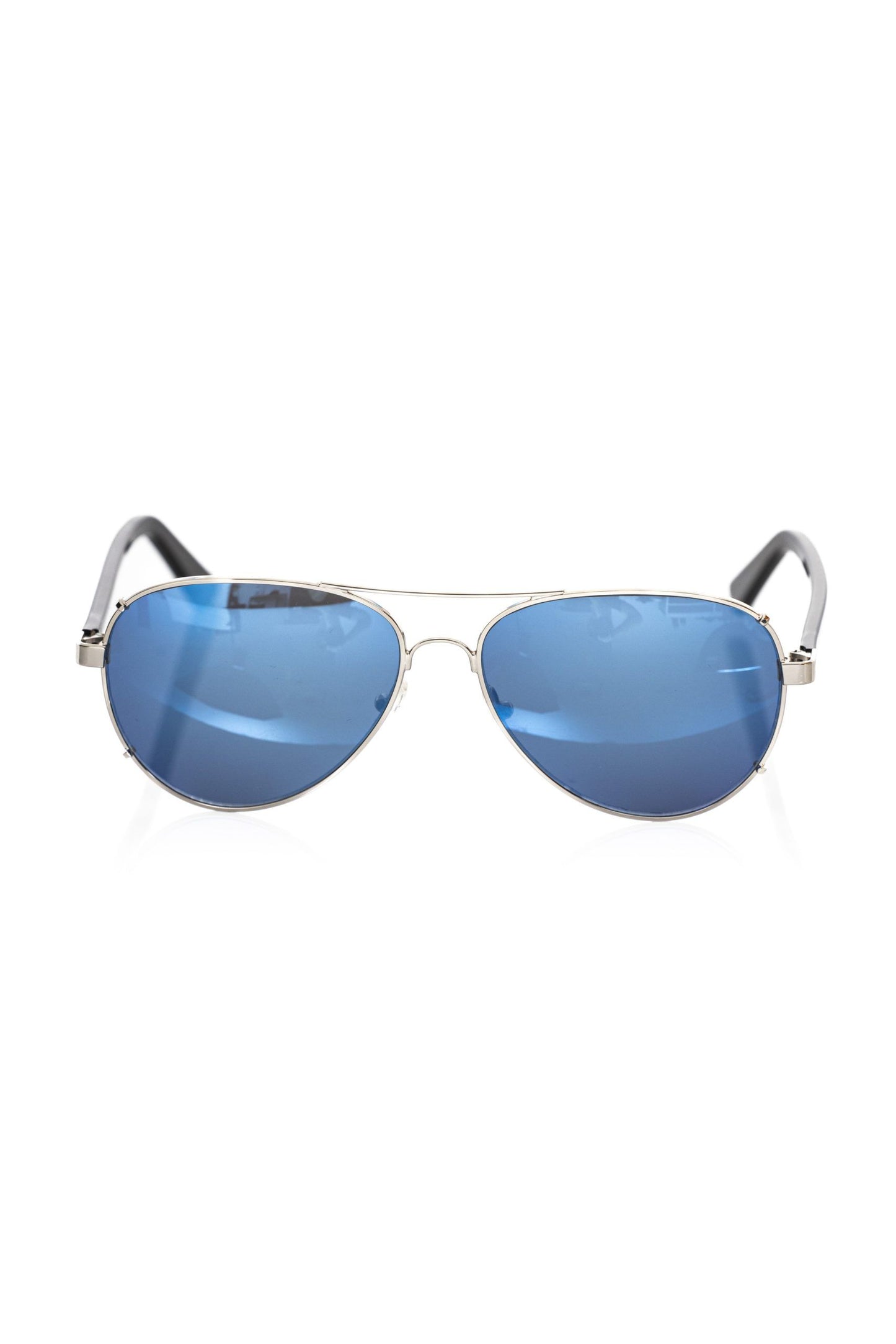 Silver Metallic Men Sunglass