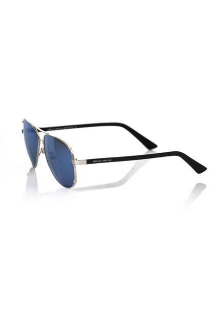 Silver Metallic Men Sunglass