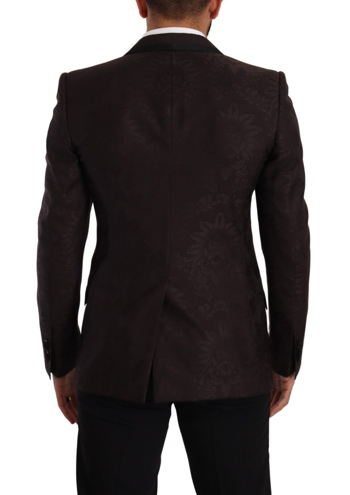 Sicilian Elegance Single-Breasted Blazer