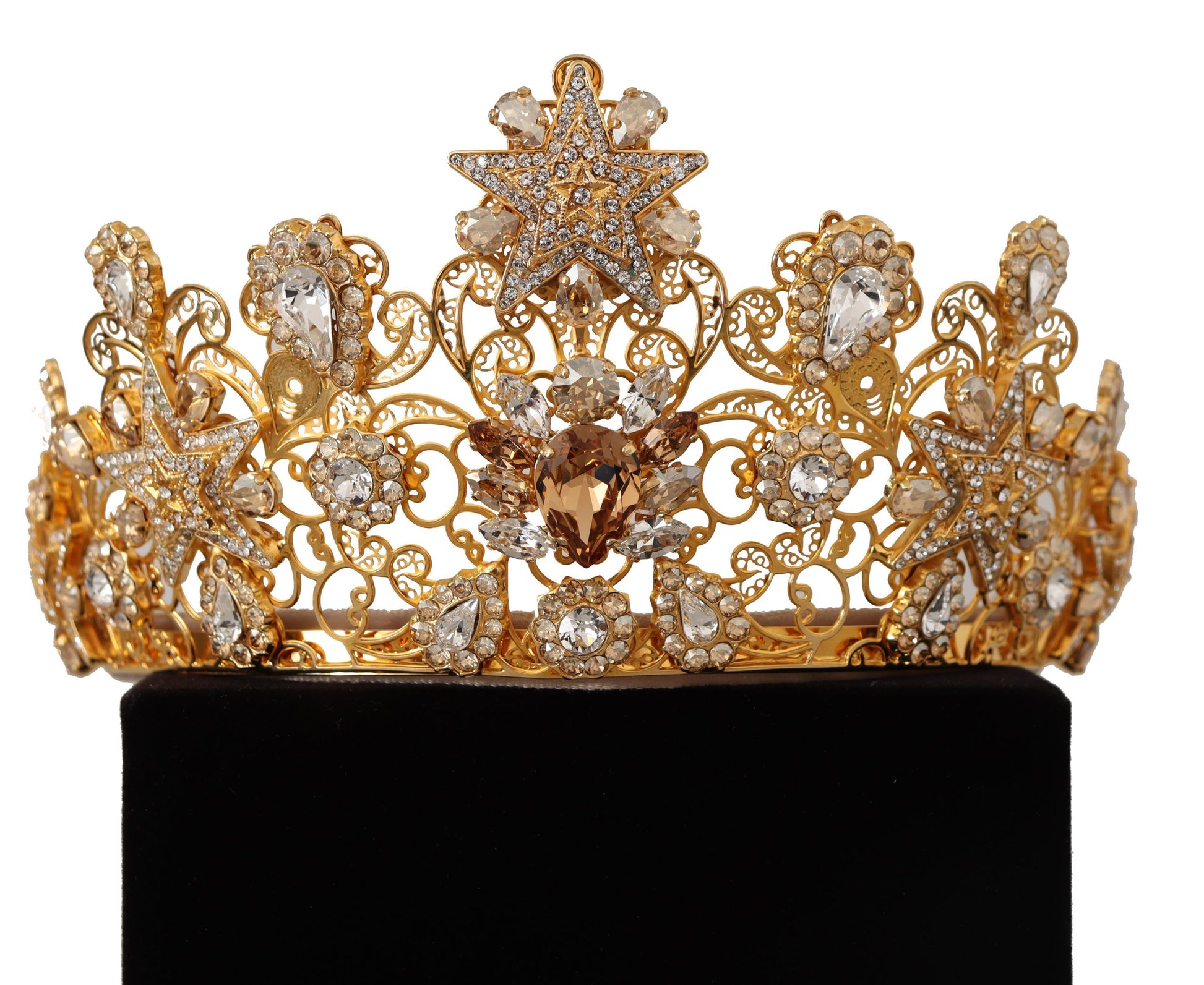 Elegant Crystal Embellished Diadem