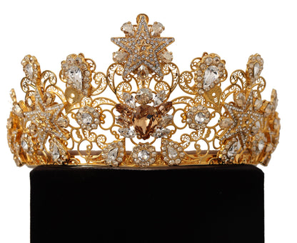 Elegant Crystal Embellished Diadem