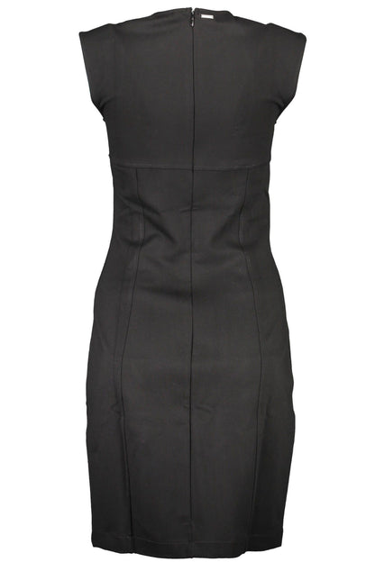 Black Viscose Women Dress