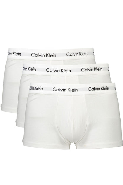 White Cotton Men Trunk