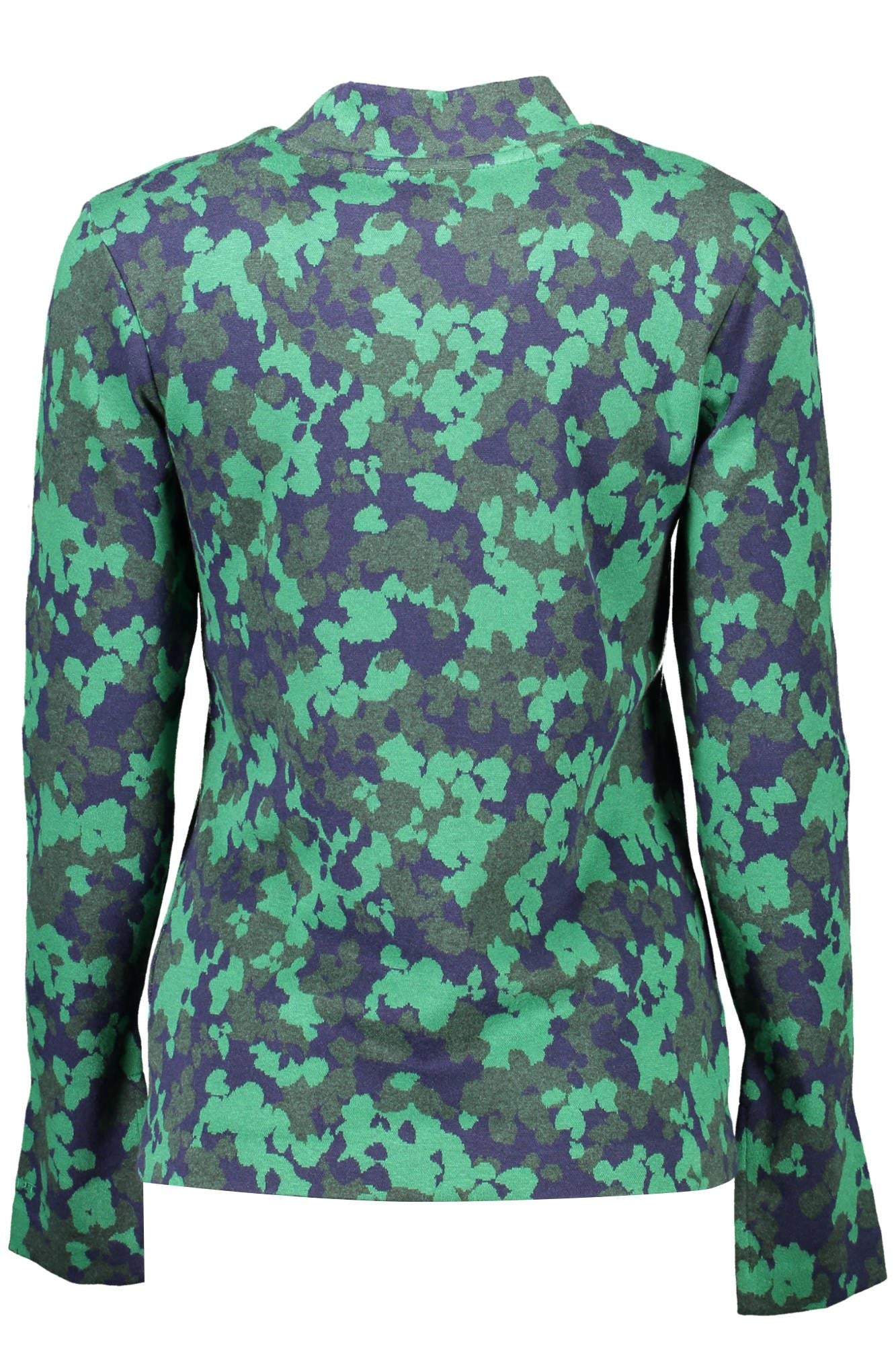 Green Viscose Women Sweater