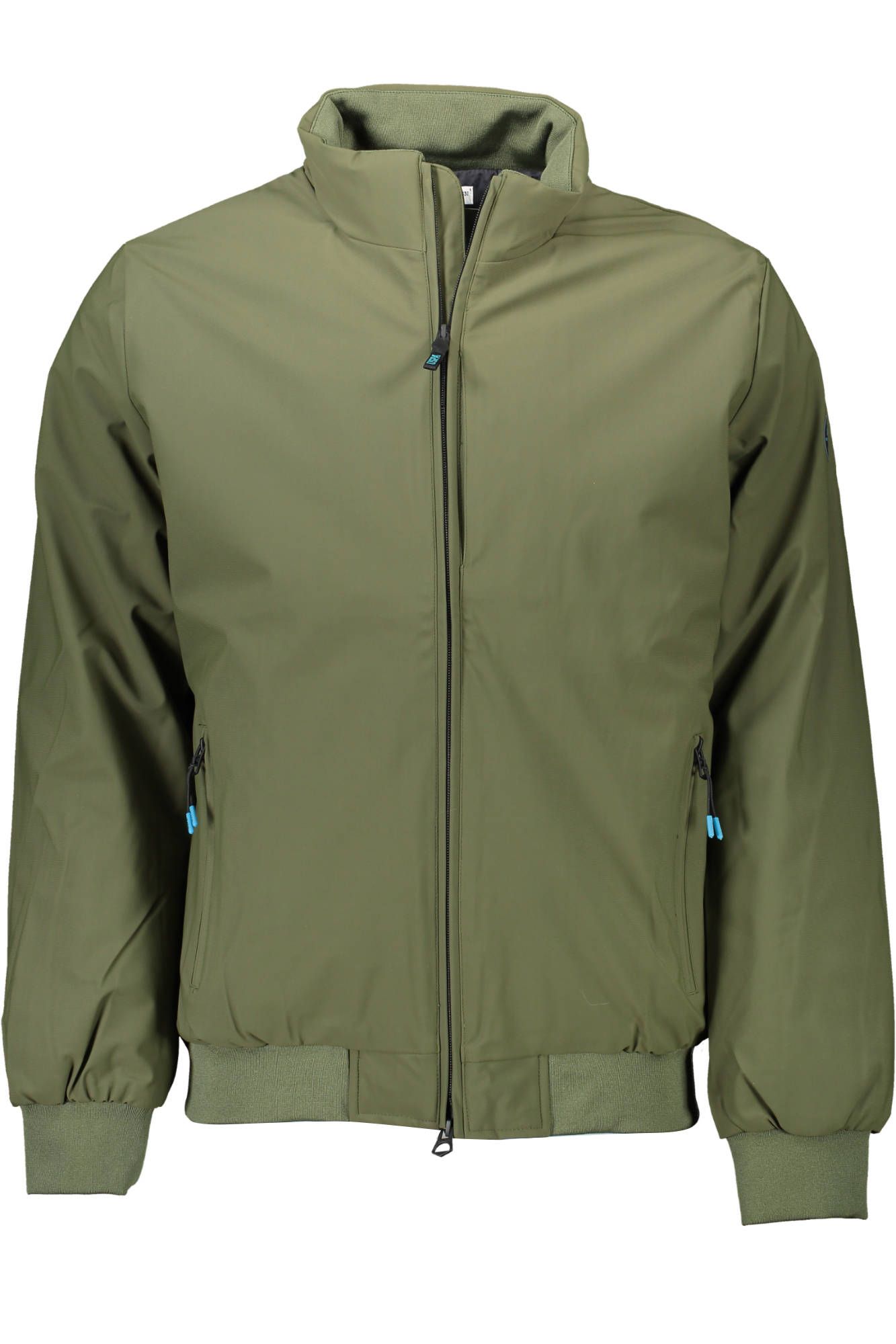 Green Polyamide Men Jacket