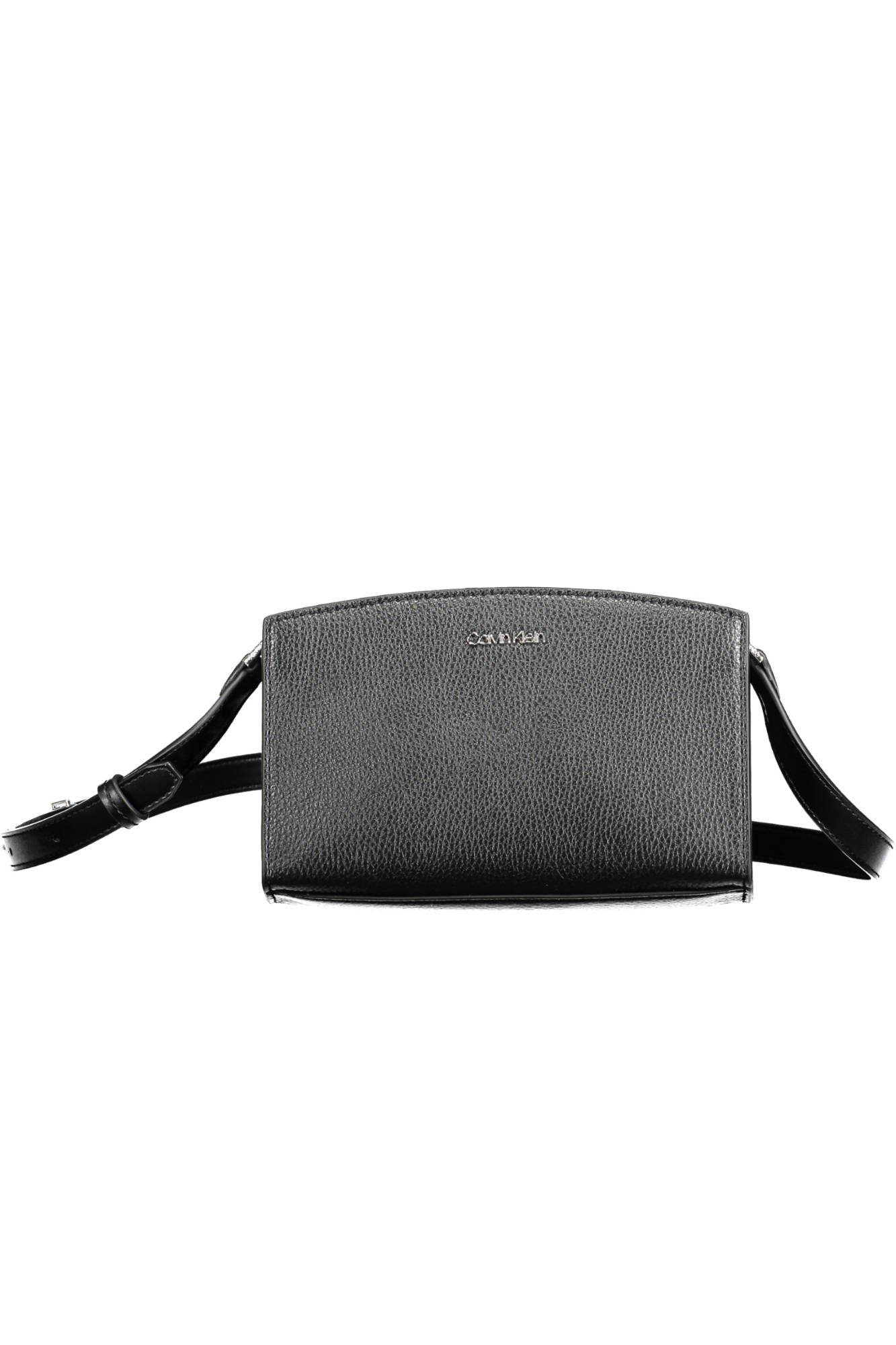 Black Polyester Women Handbag