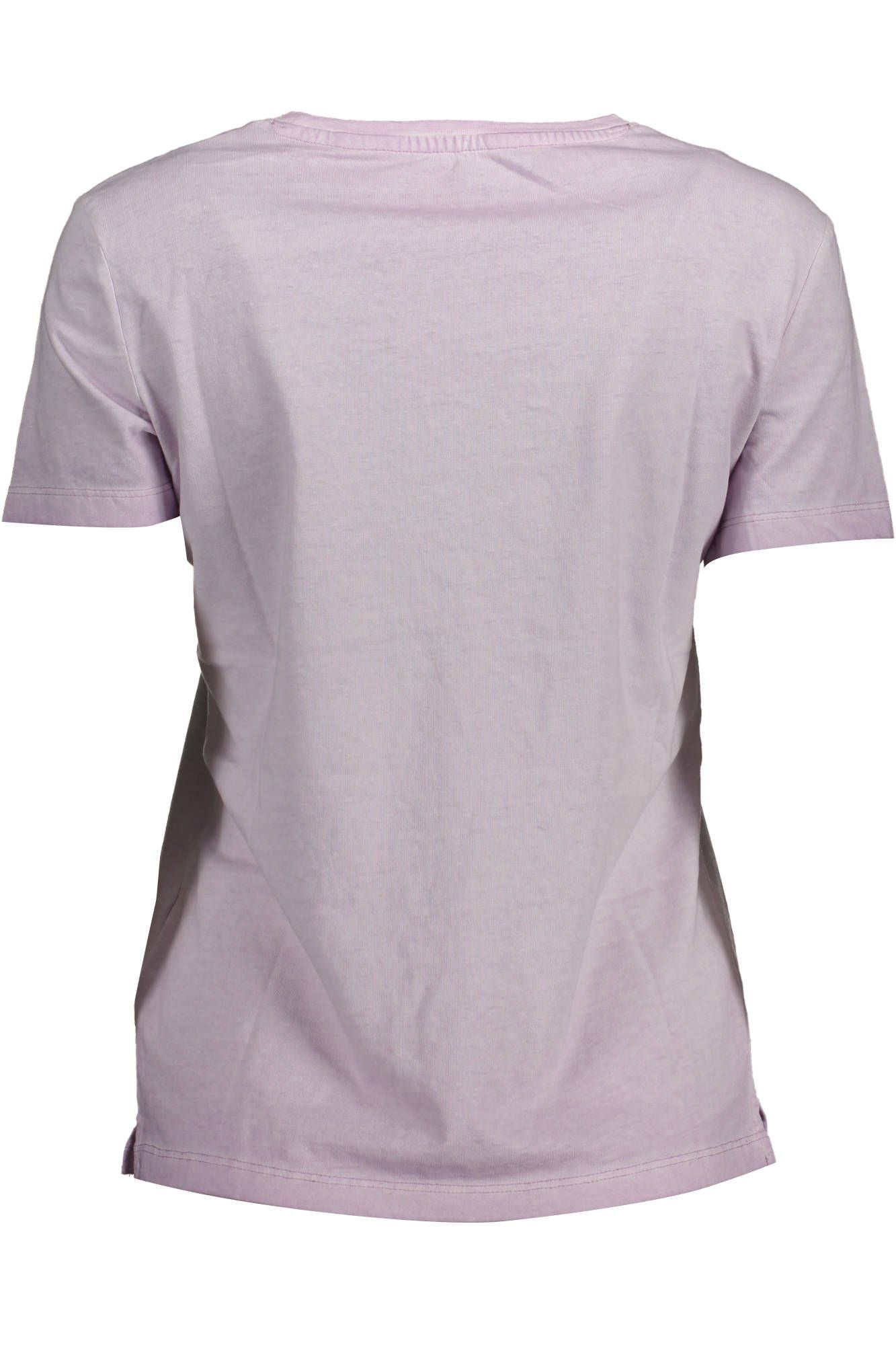 Pink Cotton Women T-Shirt