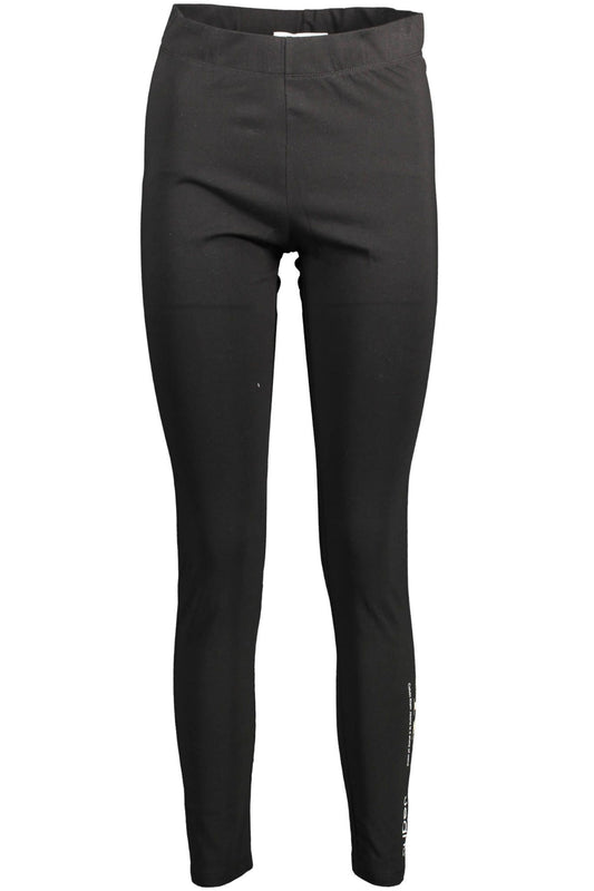 Black Cotton Women Legging