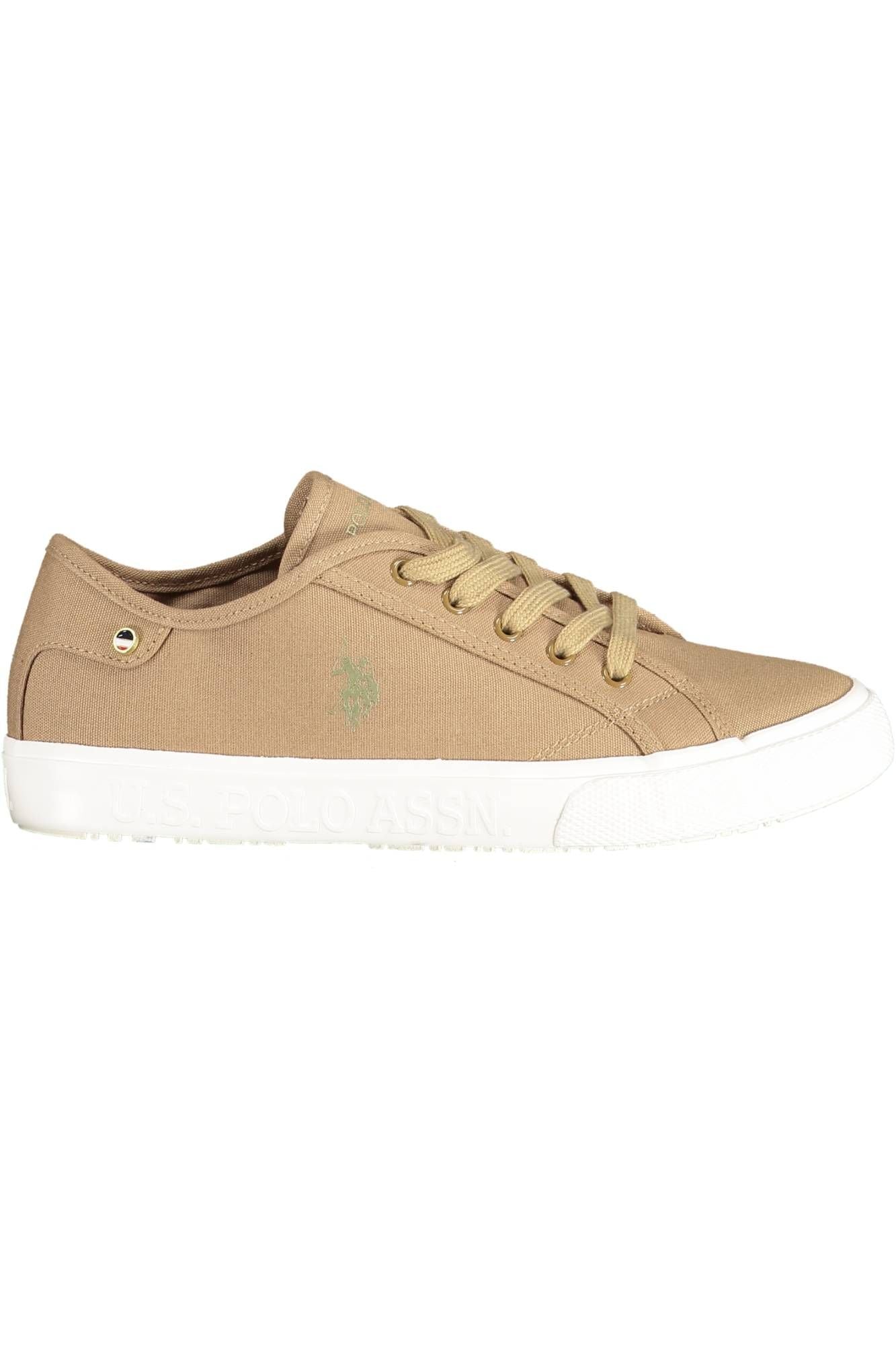 Brown Polyester Women Sneaker