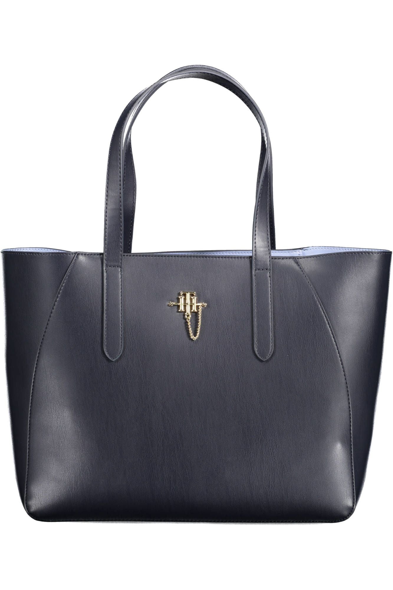 Blue Polyethylene Women Handbag