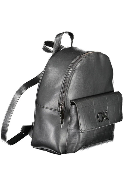 Sleek Urban Chic Black Backpack