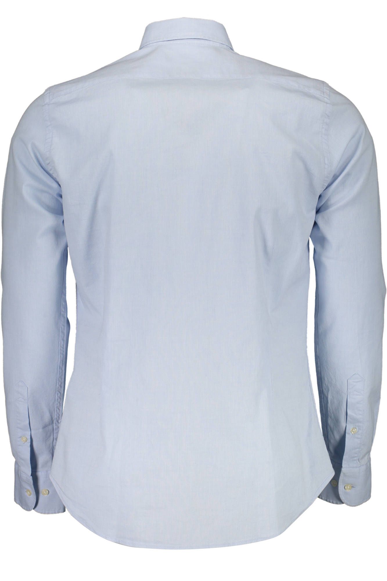 Light Blue Cotton Men Shirt