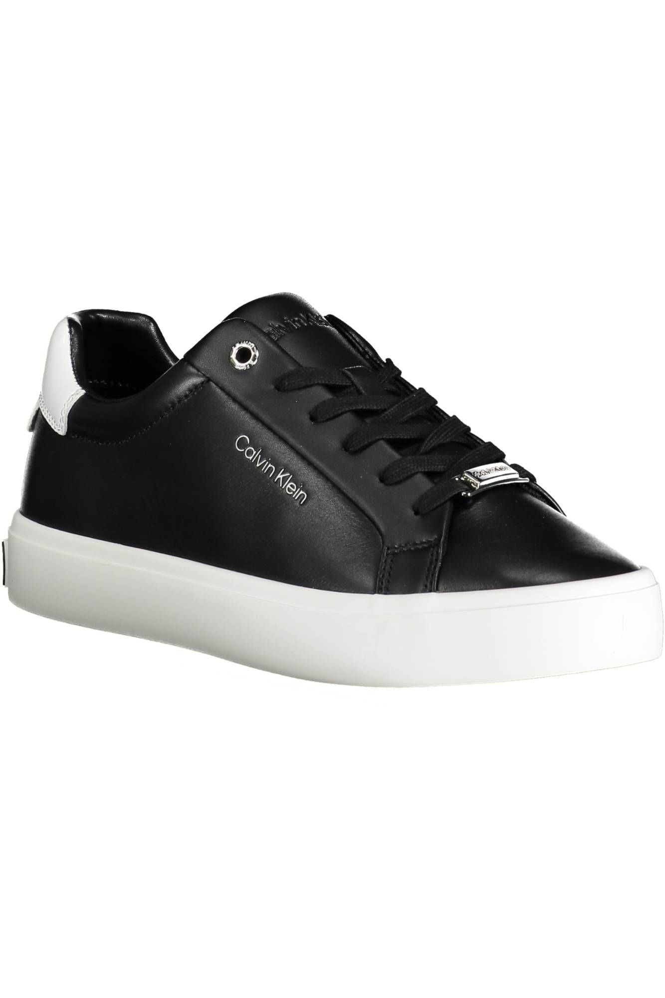 Elegant Contrast Lace-up Sneakers