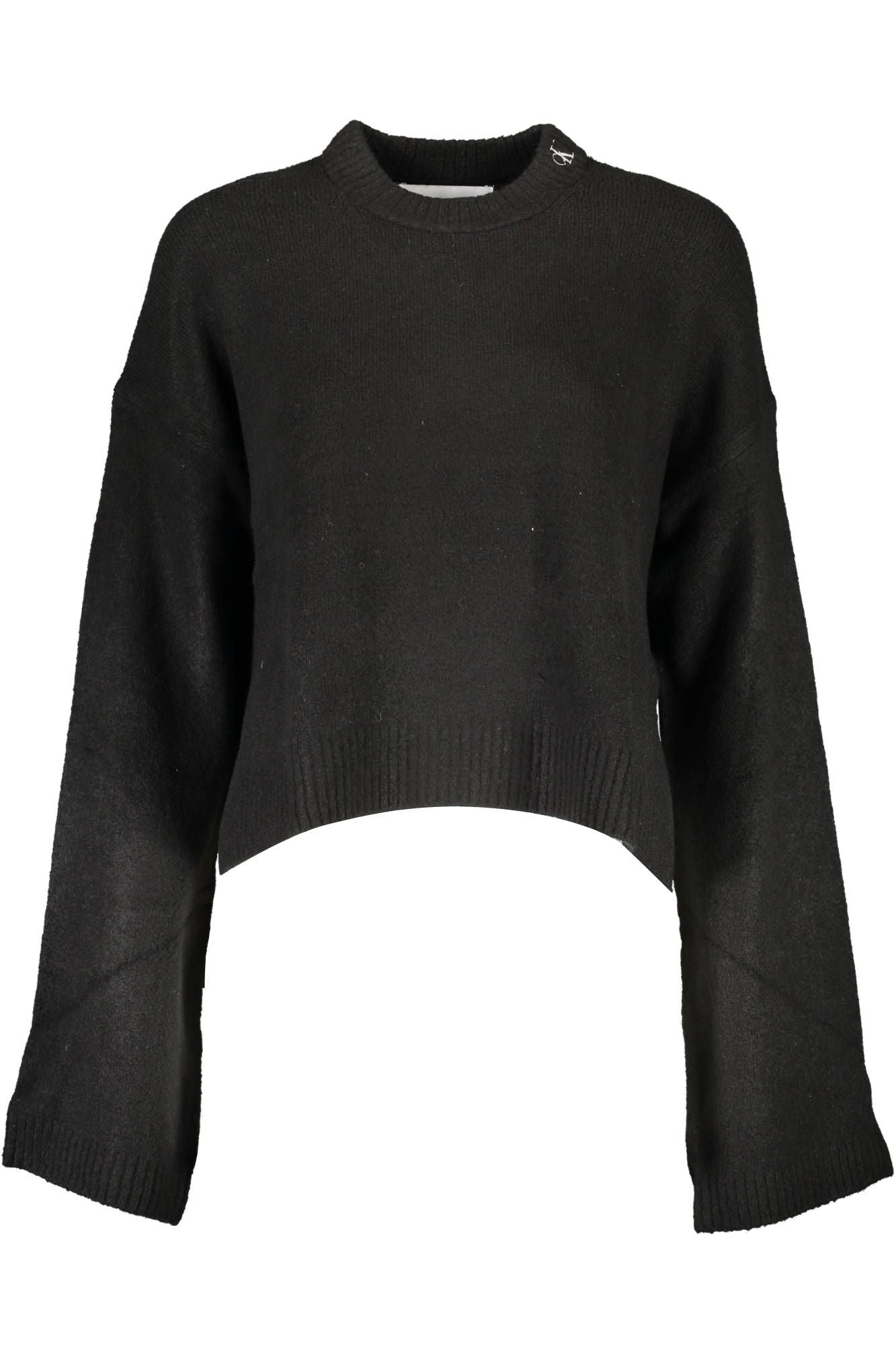 Black Acrylic Women Sweater