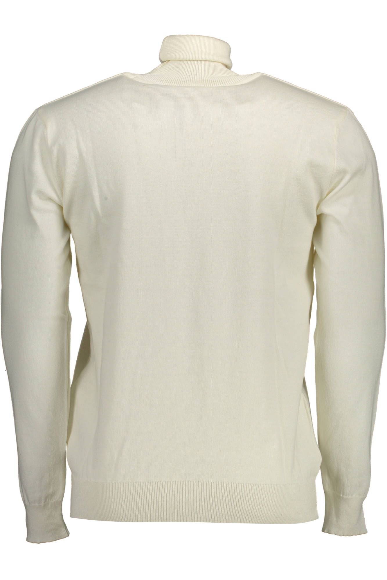 High Collar Cotton-Cashmere Sweater