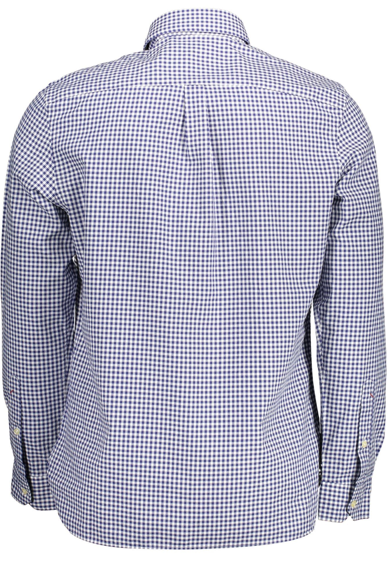 Light Blue Cotton Men Shirt