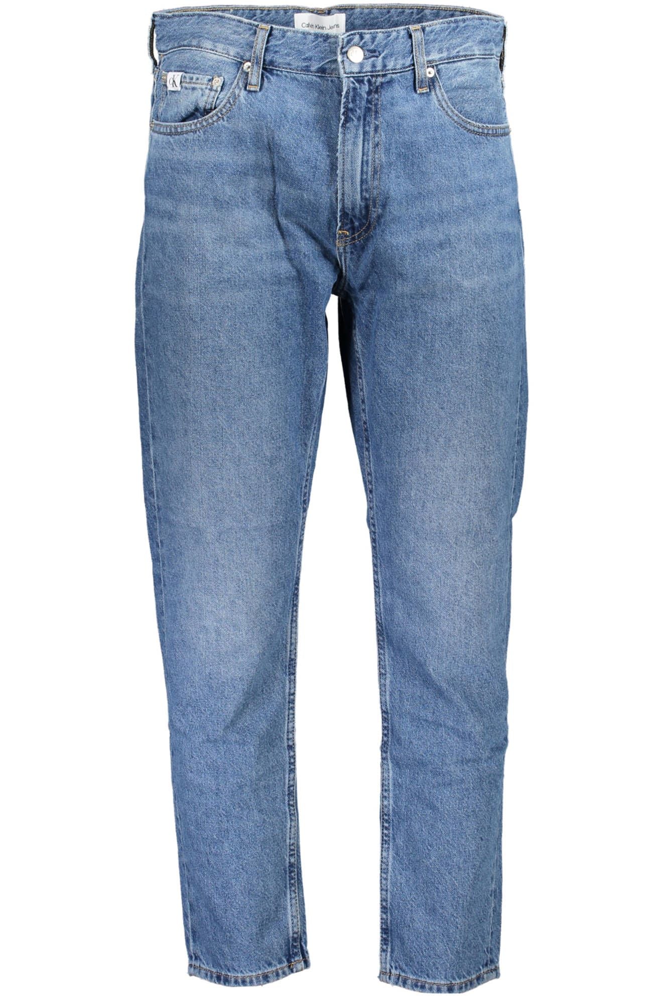 Blue Cotton Men Jeans