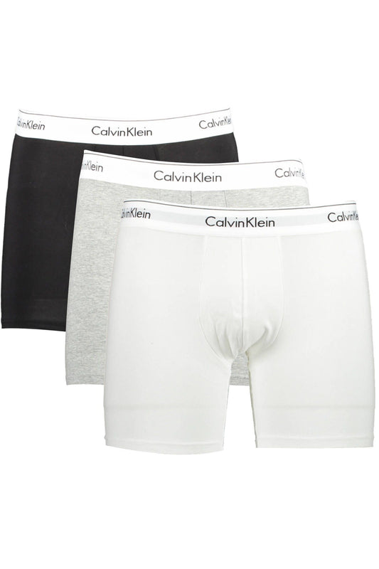 Gray Cotton Men Brief