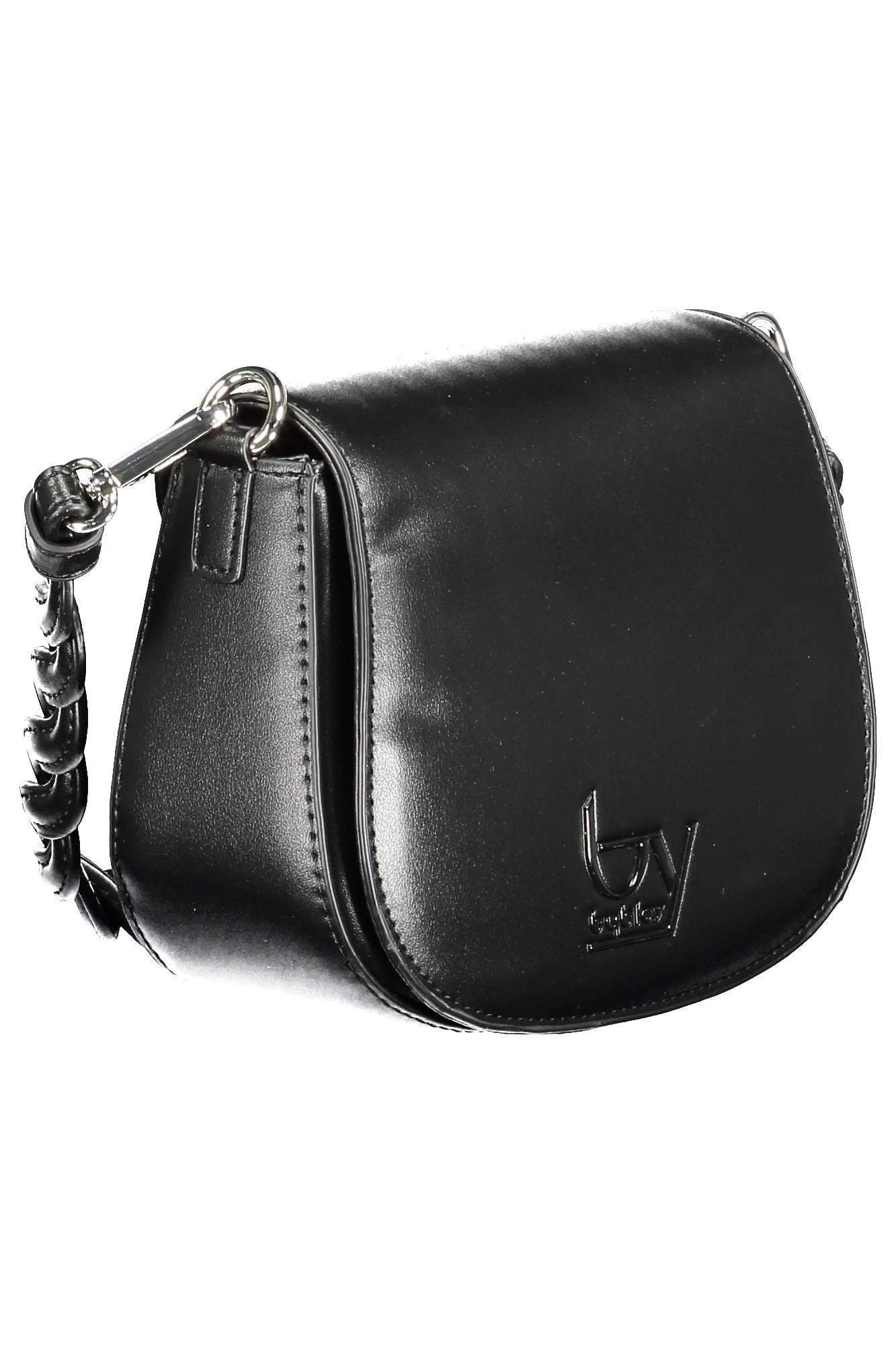 Black PVC Women Handbag