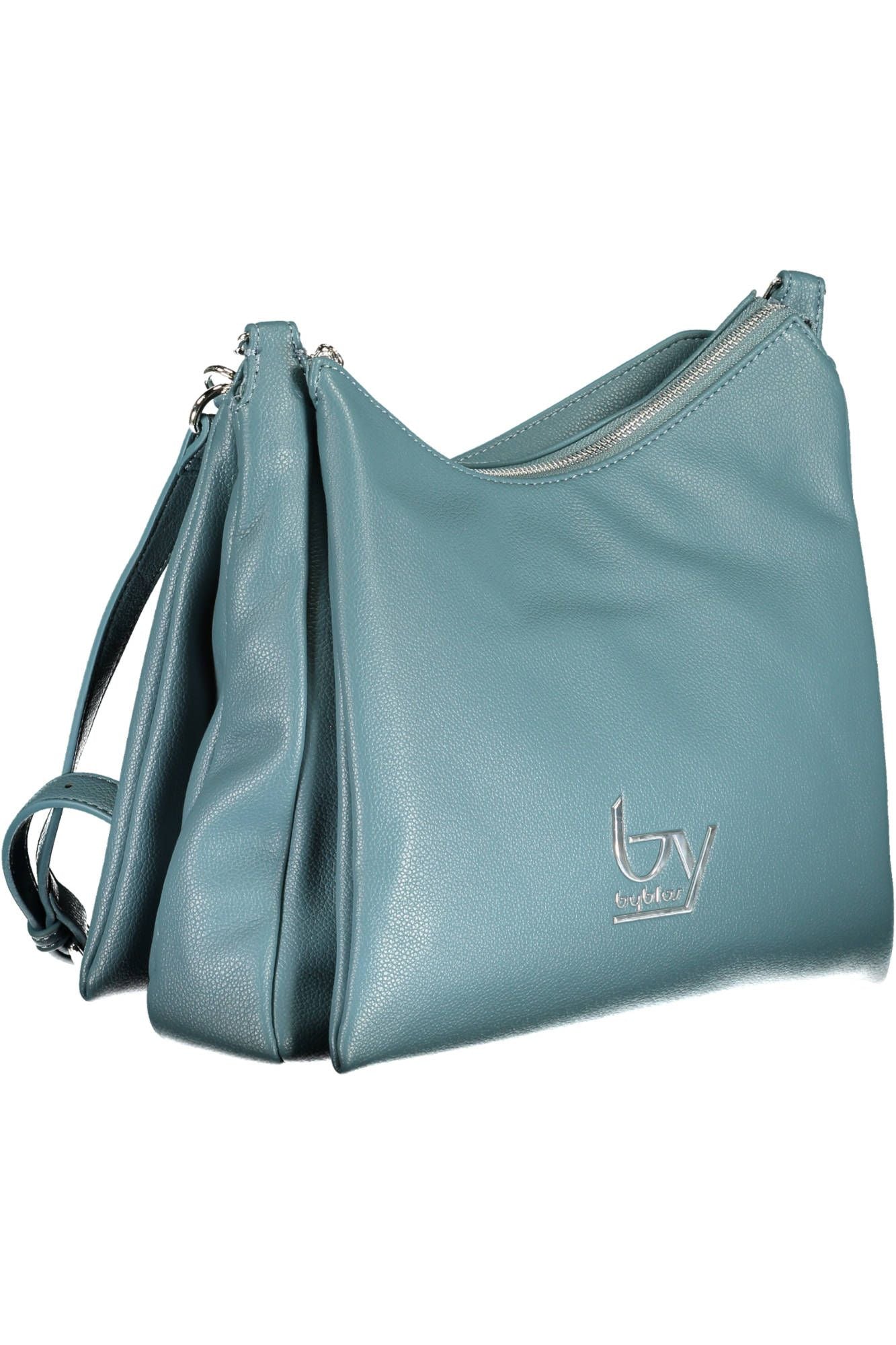 Blue Polyethylene Women Handbag