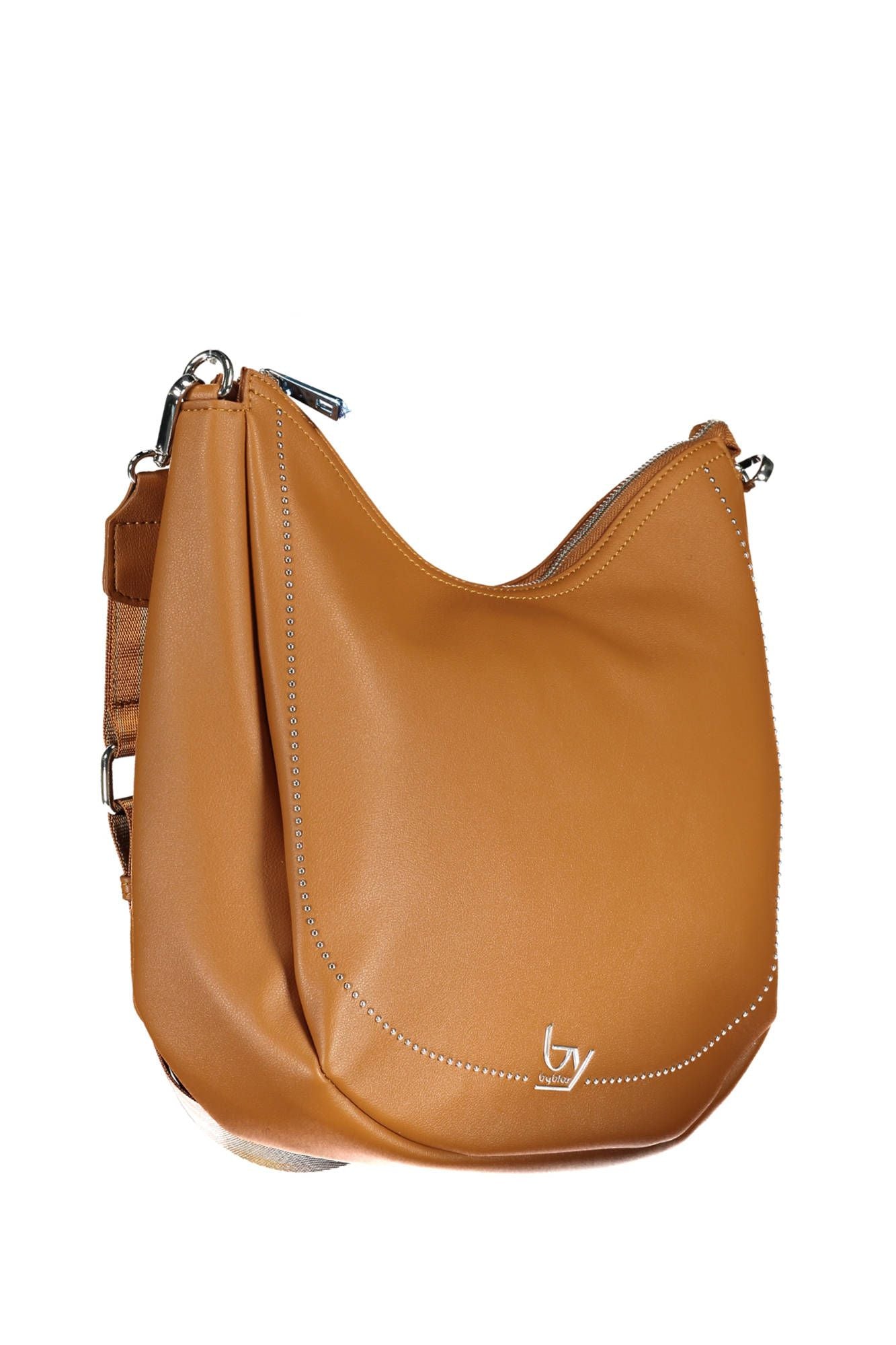 Brown Polyethylene Women Handbag