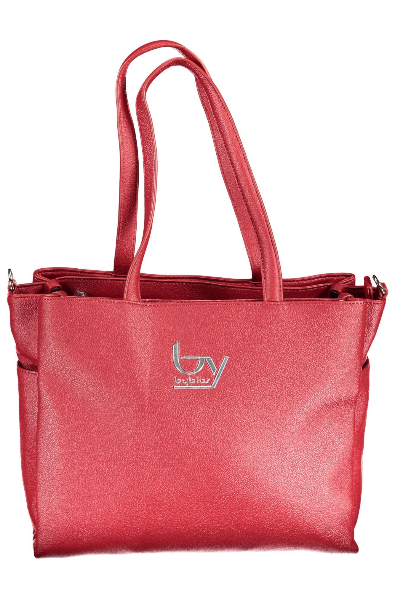 Chic Red Convertible Shoulder Bag