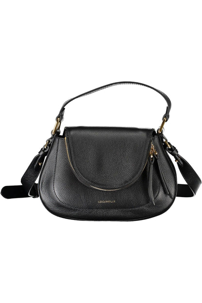 Black Leather Women Handbag