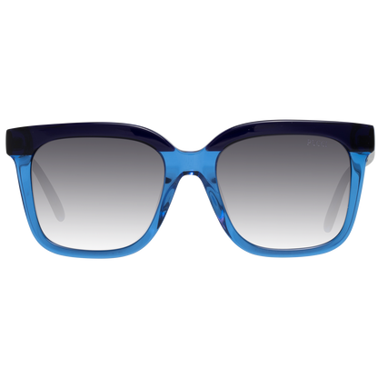 Chic Blue Square Gradient Sunglasses