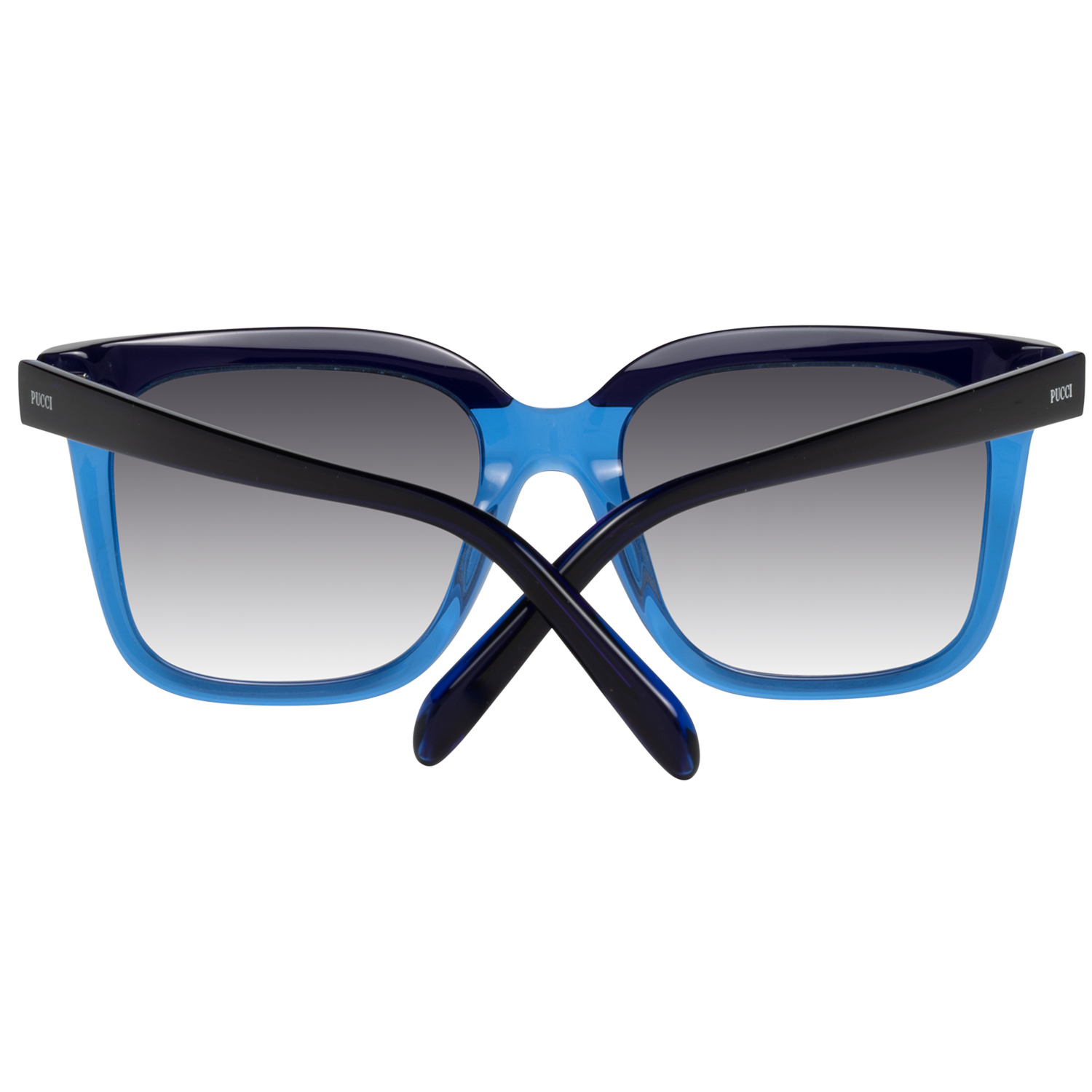 Chic Blue Square Gradient Sunglasses