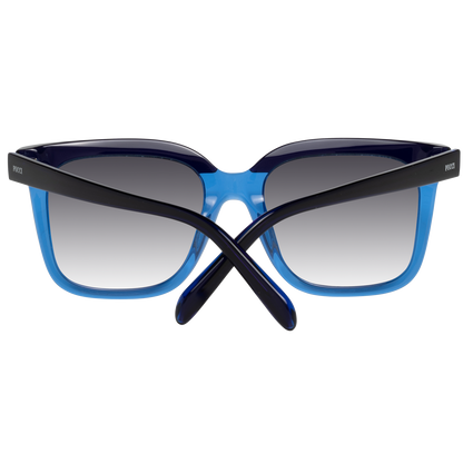 Chic Blue Square Gradient Sunglasses