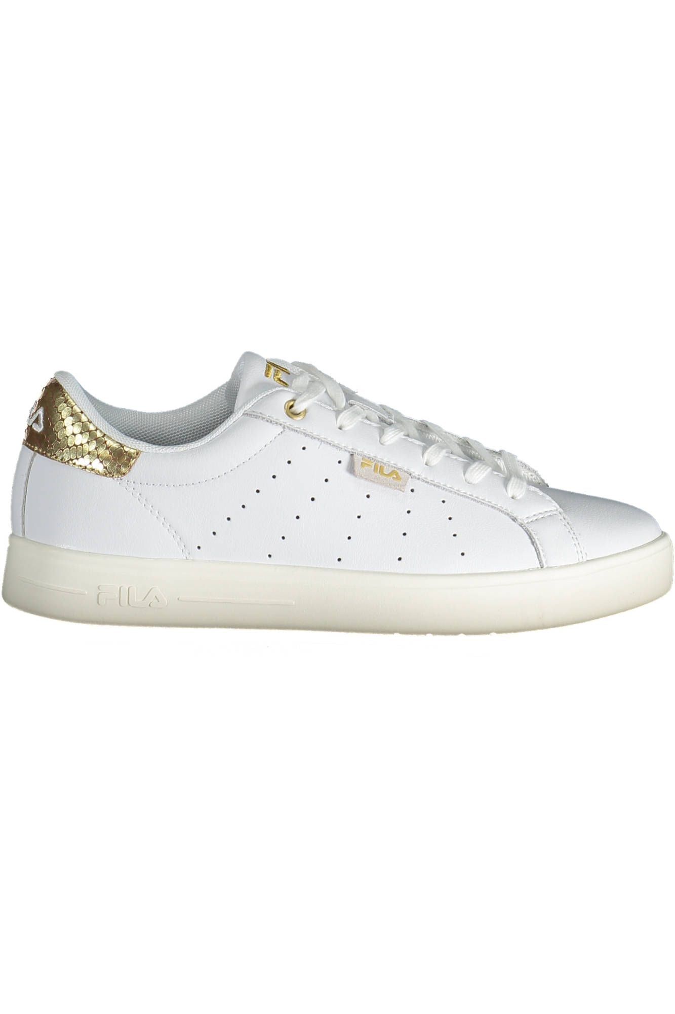 White Leather Women Sneaker