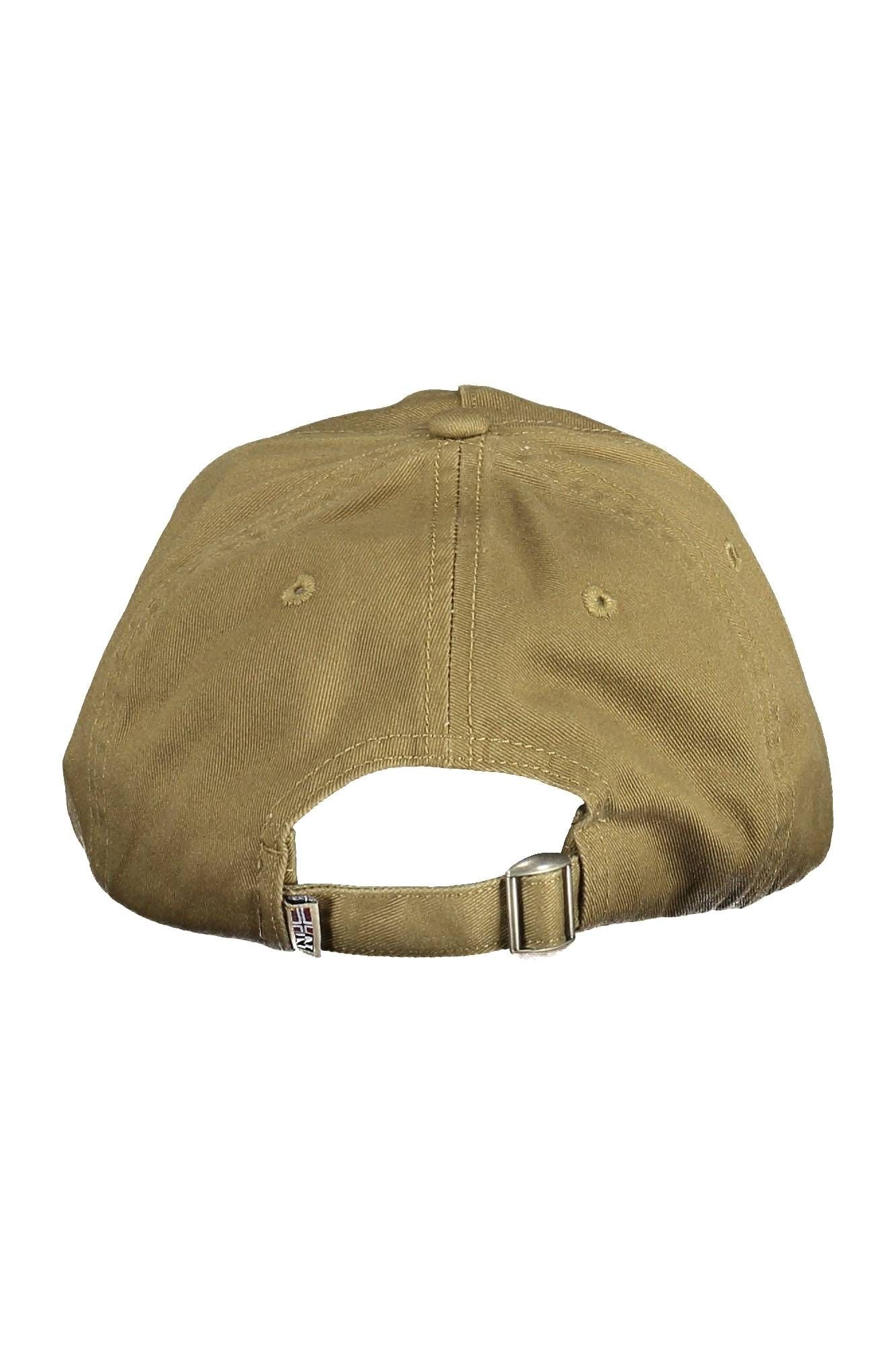 Green Cotton Men Cap