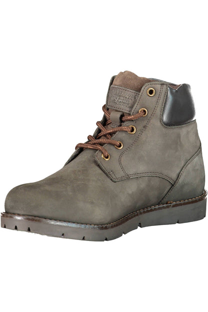 Brown Leather Men Boot