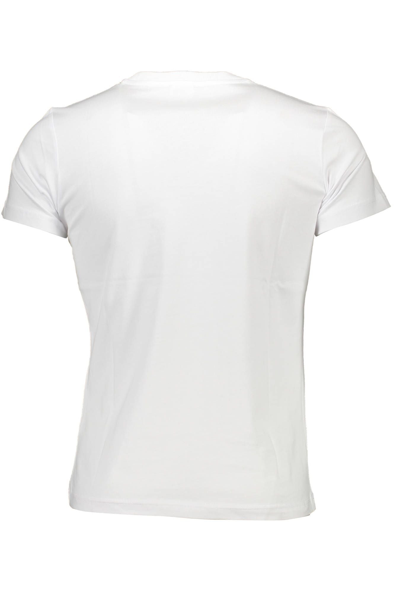 White Cotton Men T-Shirt